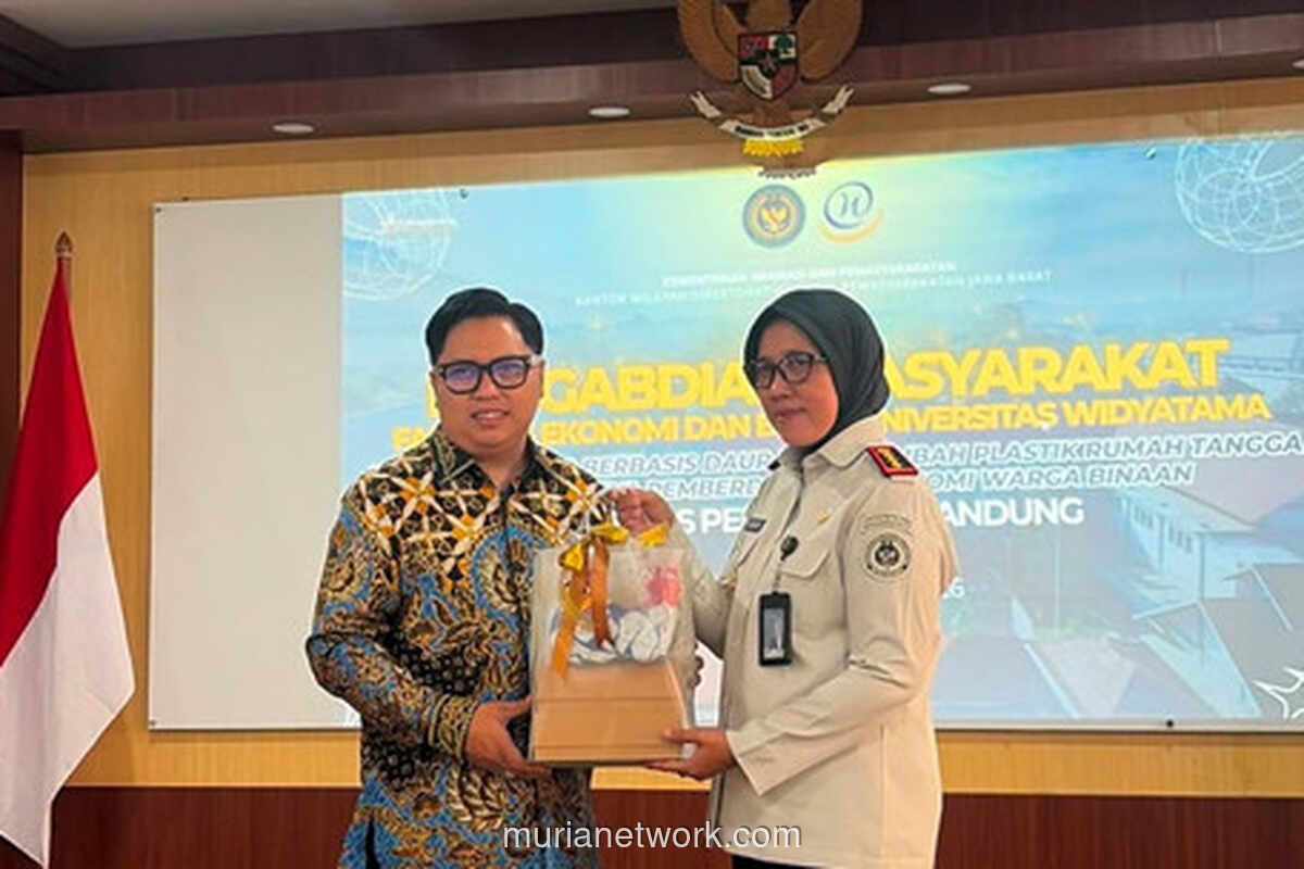 Universitas Widyatama Berdayakan Warga Binaan Lapas Bandung Lewat Ecopreneurship Daur Ulang Plastik