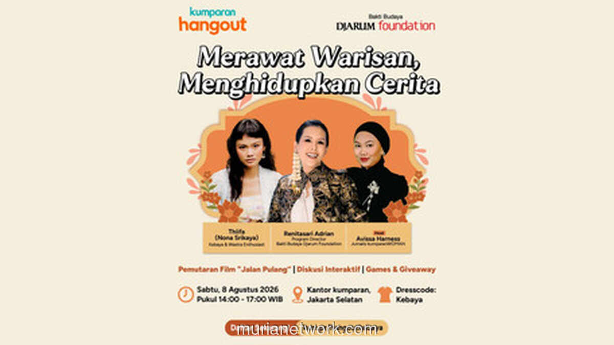 Merawat Warisan Kebaya: Kumparan Hangout dan Bakti Budaya Djarum Foundation Ajak Diskusi Lintas Generasi