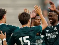 Real Madrid Tak Terkalahkan di Pramusim Usai Kalahkan Ferencvaros