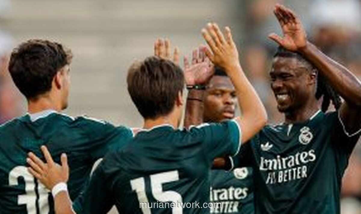 Real Madrid Tak Terkalahkan di Pramusim Usai Kalahkan Ferencvaros
