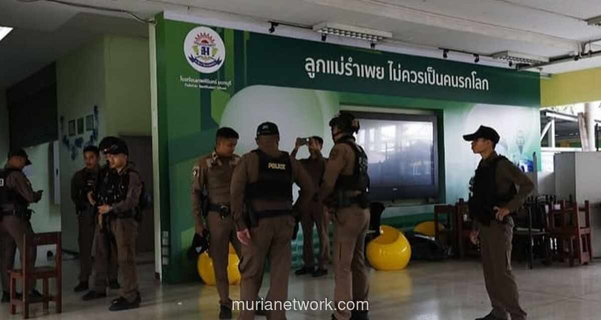 Penembakan di Sekolah Thailand Tewaskan Delapan Orang, Pelajar 14 Tahun Jadi Tersangka