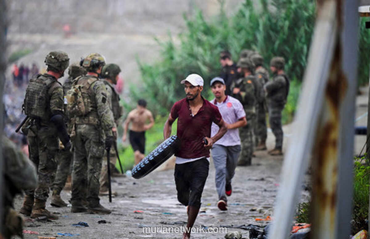 48.300 Migran Kembali ke Maroko dari Ceuta, Spanyol Kerahkan Militer