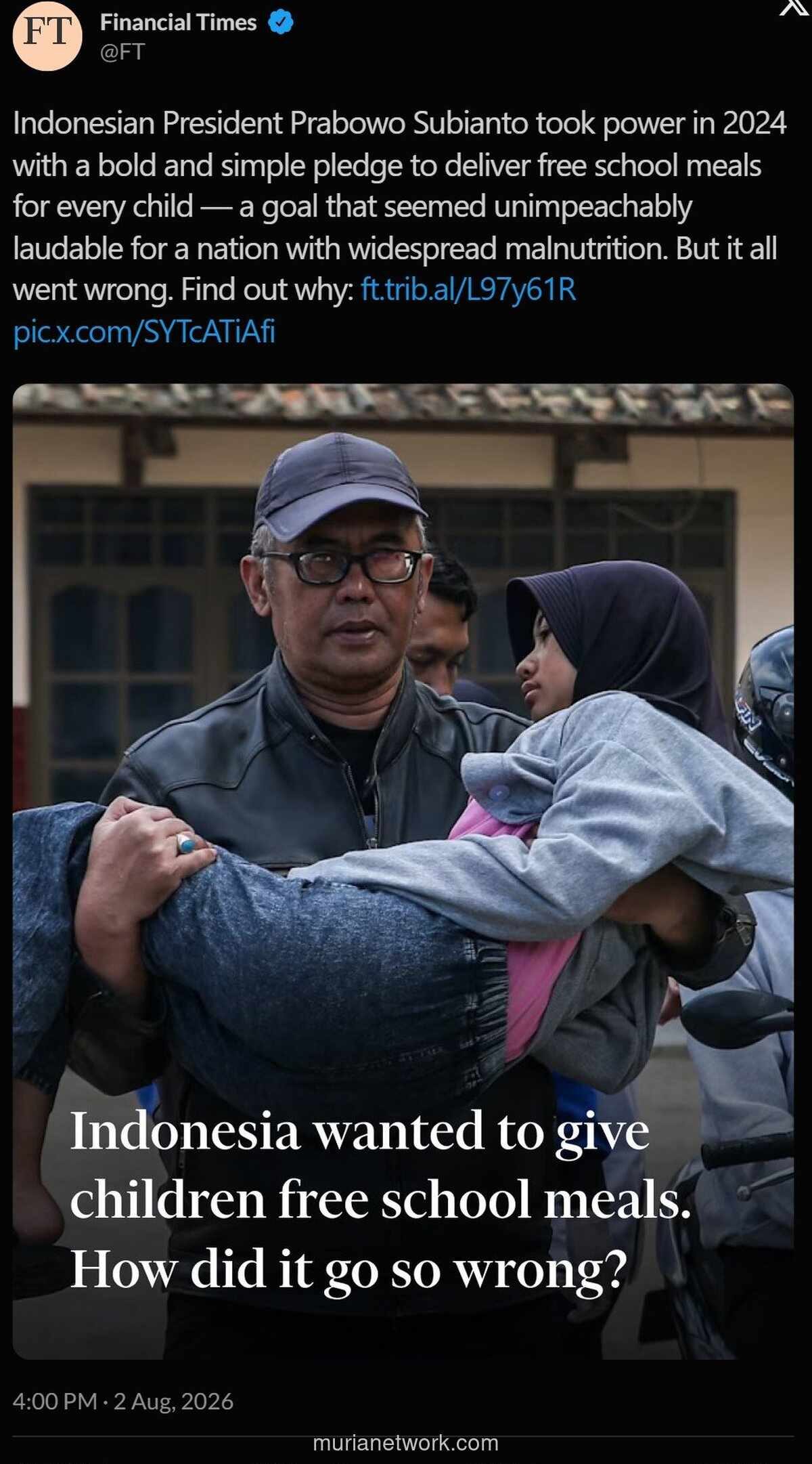 Krisis Berkepanjangan: Program Makan Bergizi Gratis Terhambat Korupsi dan Keracunan Massal