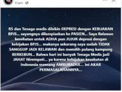 Tekanan Kebijakan BPJS Picu Depresi Tenaga Medis dan Rumah Sakit
