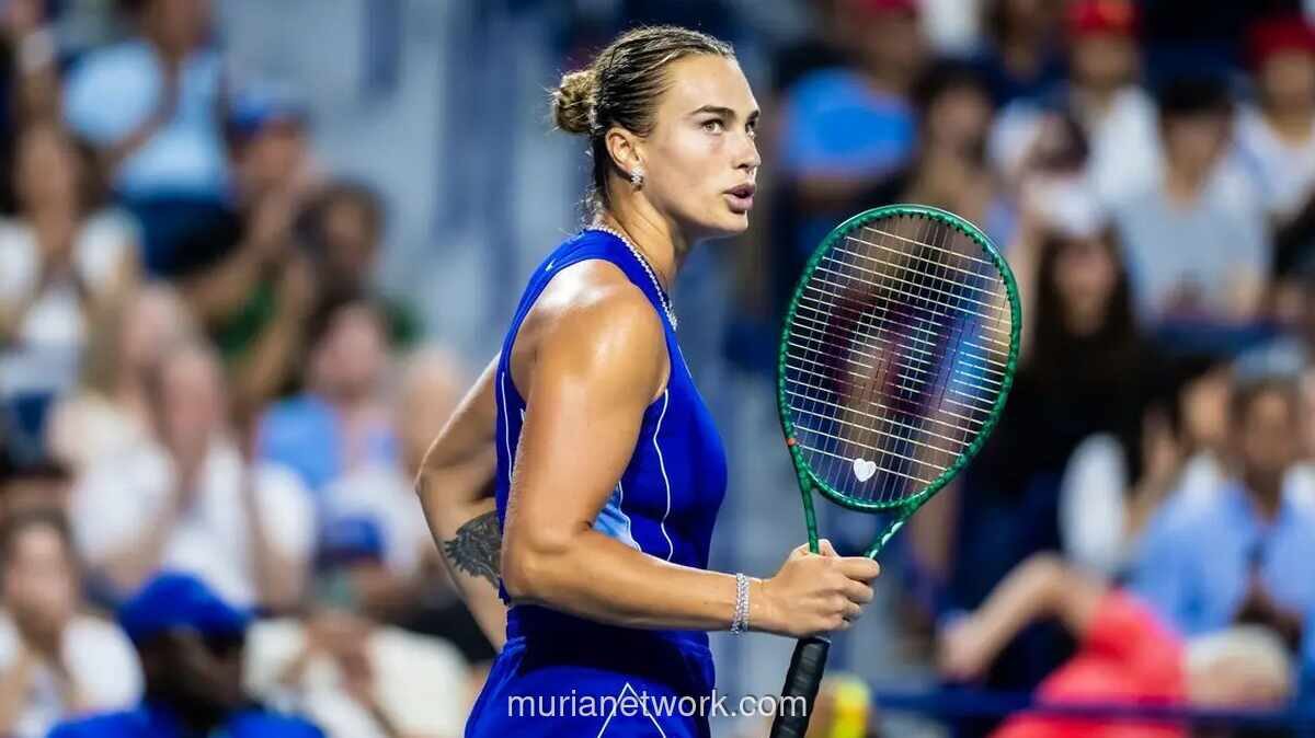 Sabalenka Taklukkan Zhang Shuai untuk Melaju ke Babak 16 Besar WTA Toronto