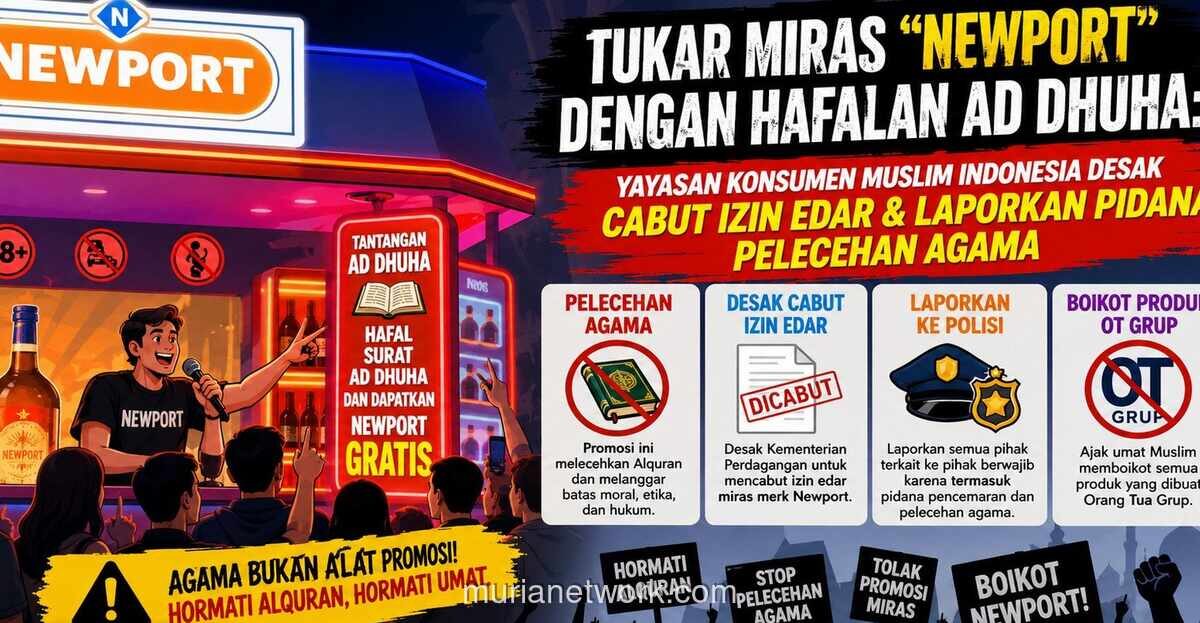 Polisi Usut Dugaan Penistaan Agama dalam Promosi Miras Newport di Festival Musik