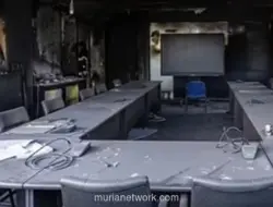 Sakit Hati Difoto Diam-diam, Pria Bakar Ruang Rapat Kantor Diskominfo Kukar