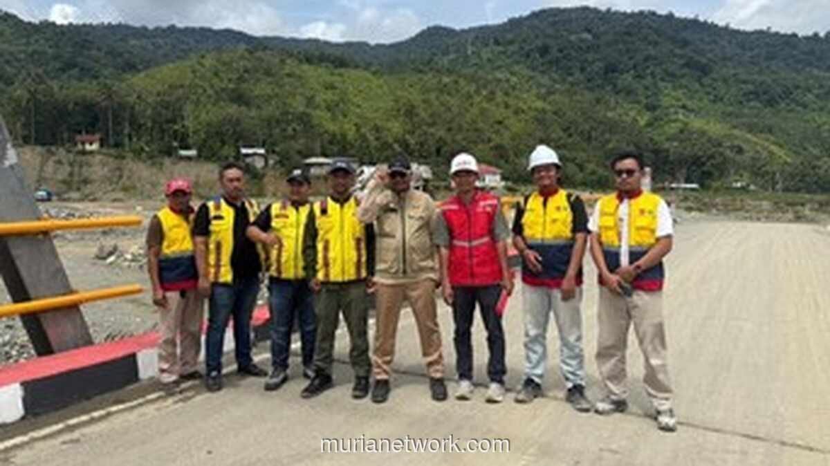 Akses Warga Nagan Raya Pulih, Satgas PRR Percepat Perbaikan Infrastruktur Pascabencana