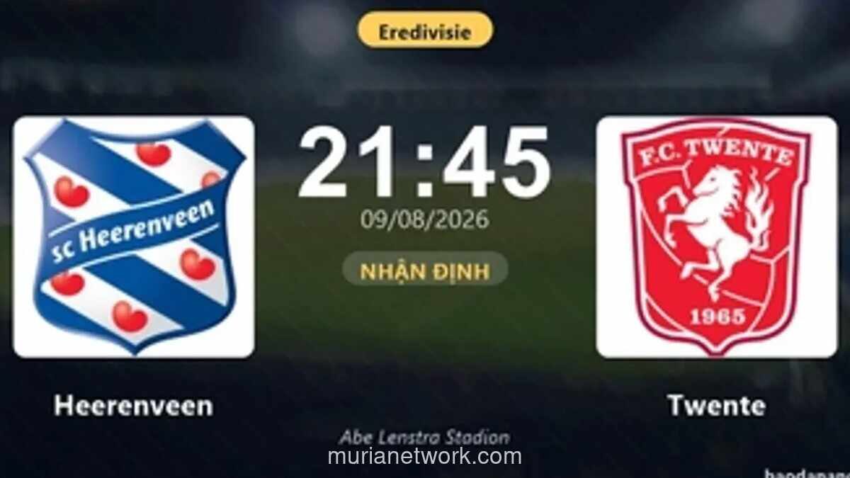 Heerenveen Andalkan Skema Baru untuk Kalahkan Twente di Laga Perdana Eredivisie