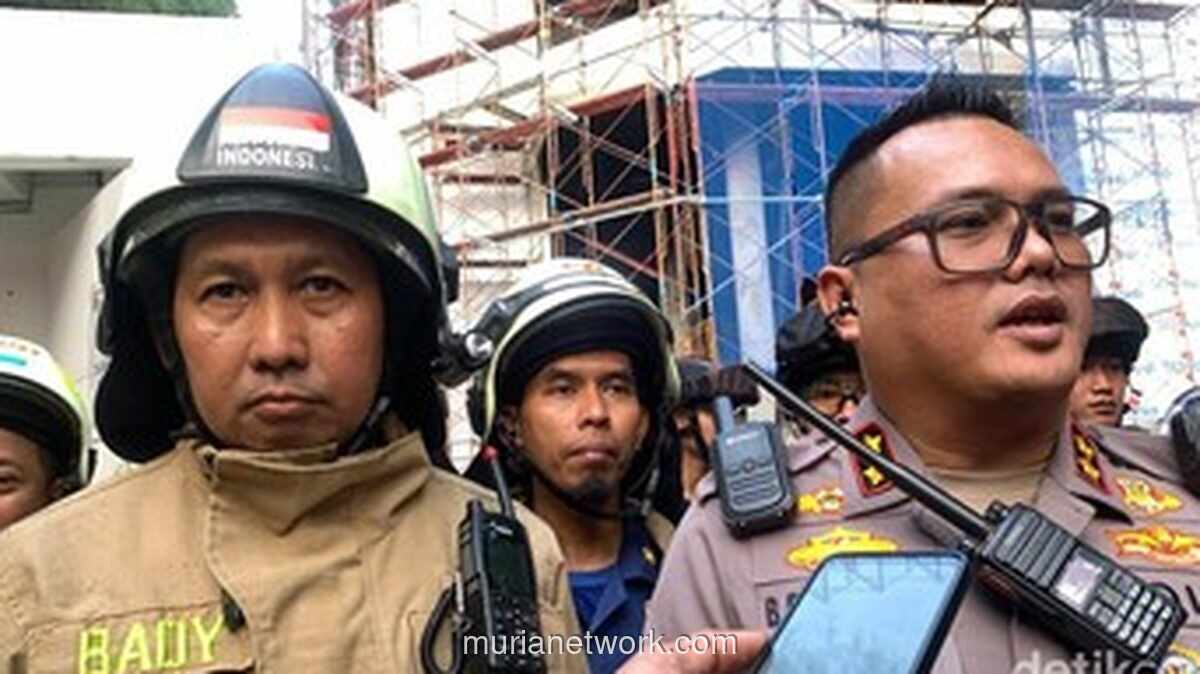 Kebakaran Gedung 5 Lantai di Cikini, 10 Pekerja Dievakuasi