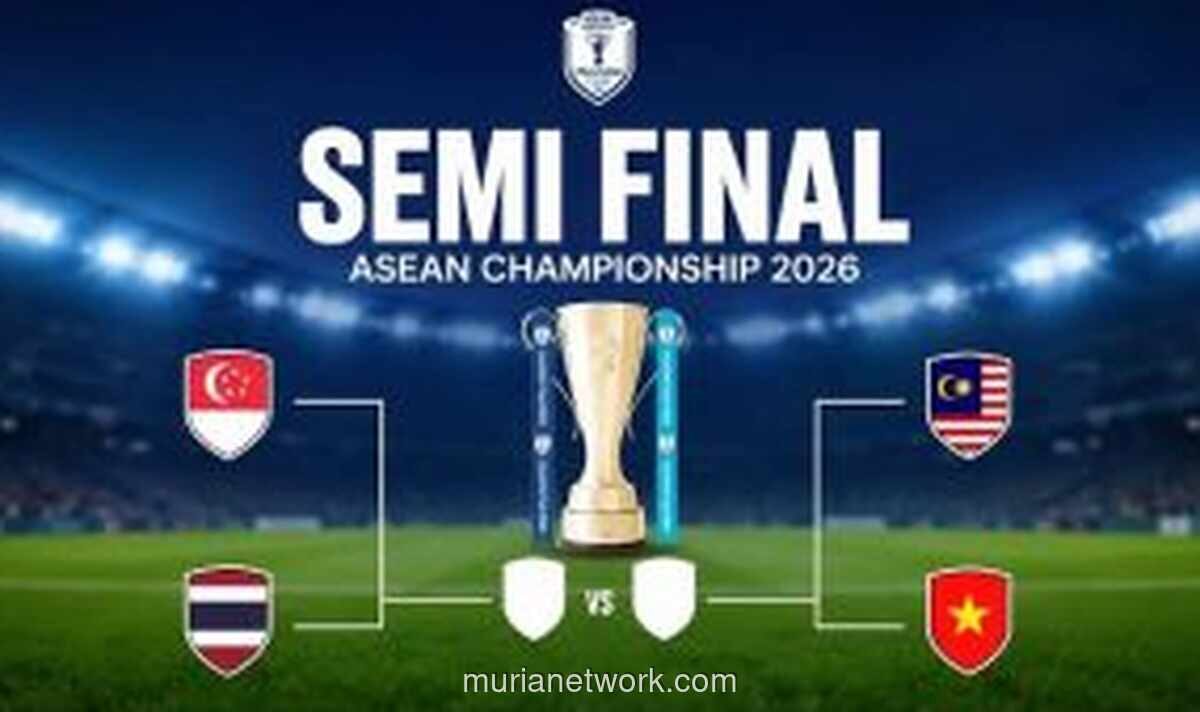 Empat Tim Lolos ke Semifinal Piala AFF 2026, Thailand dan Malaysia Melengkapi Daftar