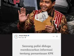 KPK Dalami Kebocoran Informasi Pemantauan Amplop untuk Menteri Kehutanan