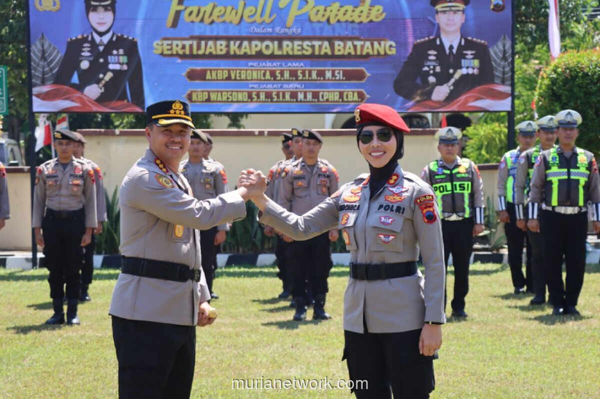 Kombes Pol Warsono Resmi Pimpin Polresta Batang Gantikan AKBP Veronica