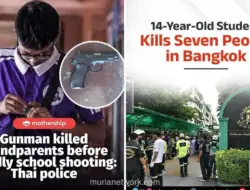 Remaja 14 Tahun Tembak Kakek-Nenek dan Lima Guru di Thailand