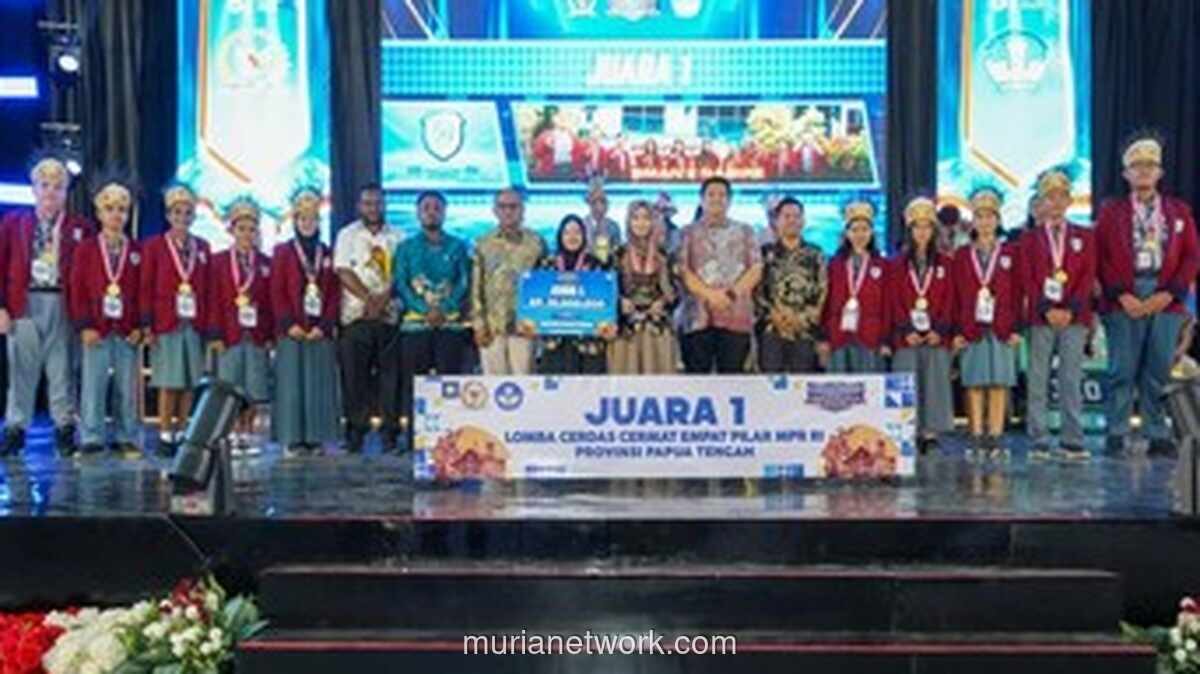 Bangkit dari Kegagalan, SMAN 2 Nabire Juara LCC Empat Pilar MPR RI Papua Tengah