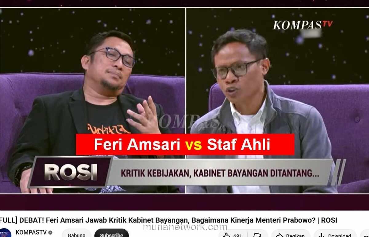 Debat Kabinet Bayangan di Kompas TV, Staf Ahli BUMN Dikritik karena Sikap dan Cara Berbicara
