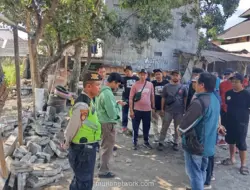 Tembok Pagar SDN Minomartani 2 Roboh, 10 Warga Terluka