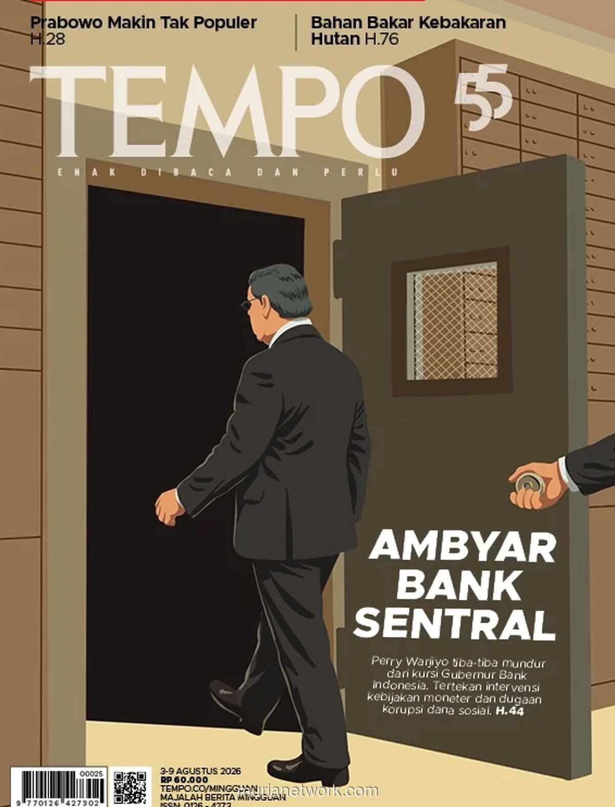 Tempo Ungkap Tekanan Istana di Balik Mundurnya Perry Warjiyo