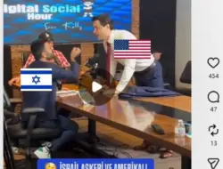 Perkelahian Meletus di Studio Podcast Los Angeles: Aktivis Pro-Israel vs Kandidat Kongres AS