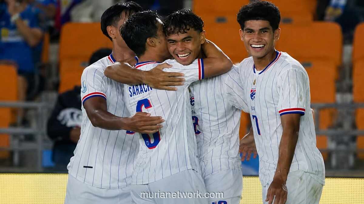 Thailand Selangkah Lagi ke Semifinal Piala AFF Usai Kalahkan Filipina