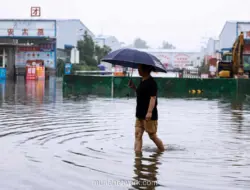 Topan Dolphin Terjang China, Beijing Siaga Banjir