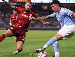 Toronto FC Perpanjang Catatan Tanpa Kemenangan Usai Ditahan Imbang NYCFC
