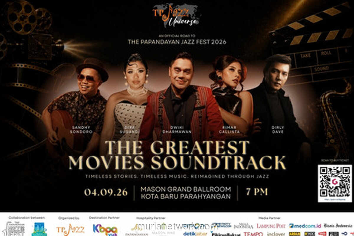 TP Jazz Universe Hadirkan Konser Soundtrack Film Legendaris di Kota Baru Parahyangan