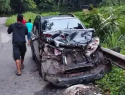 Kecelakaan Beruntun di Pasaman Dipicu Rem Blong, Dua Luka