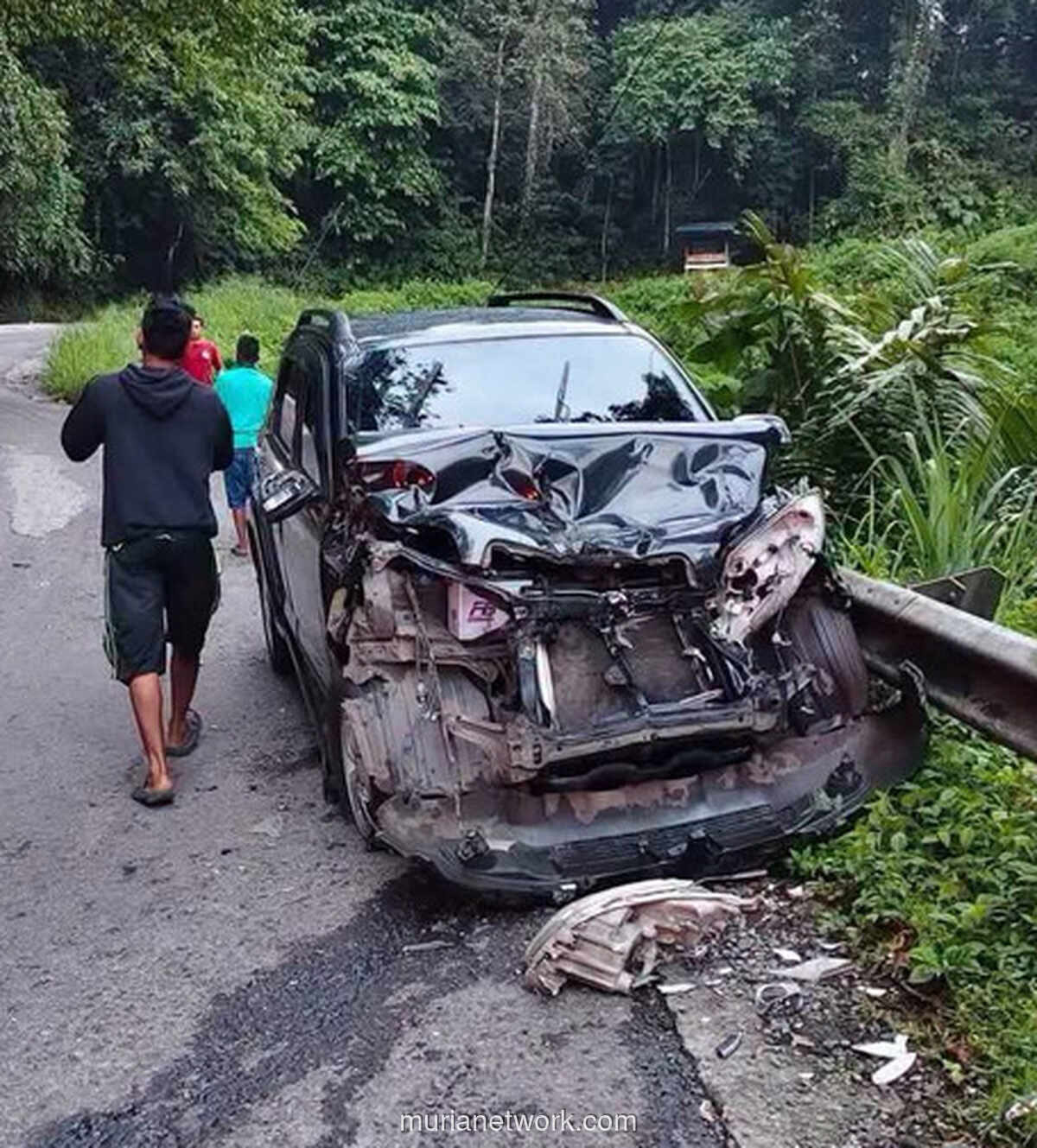 Kecelakaan Beruntun di Pasaman Dipicu Rem Blong, Dua Luka