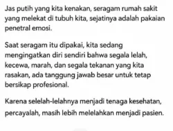 Dokter Gia Pratama: Pasien adalah Ladang Karunia, Bukan Sasaran Kemarahan