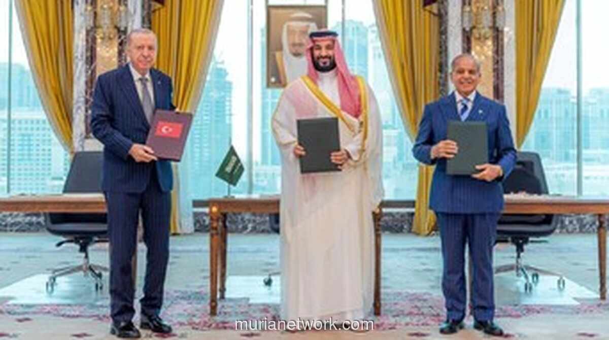 Turki, Arab Saudi, dan Pakistan Teken Pakta Pertahanan di Mekkah