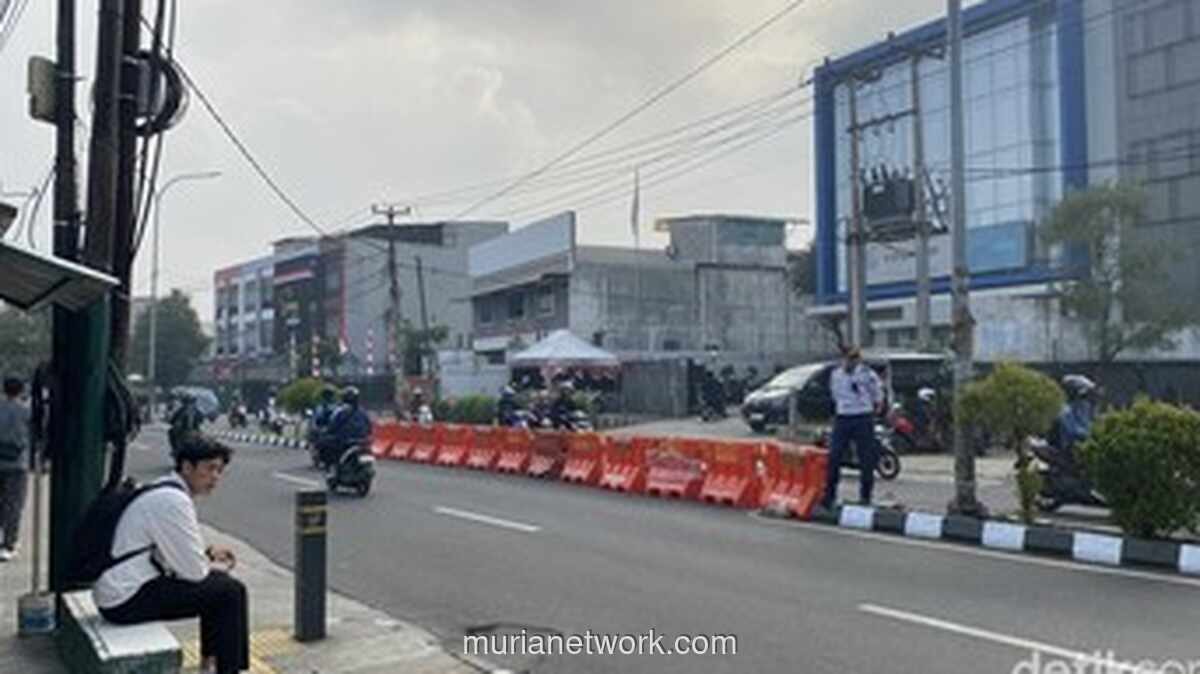 U-turn di Jalan Kartini Depok Ditutup, Lalin Pagi Ramai Lancar