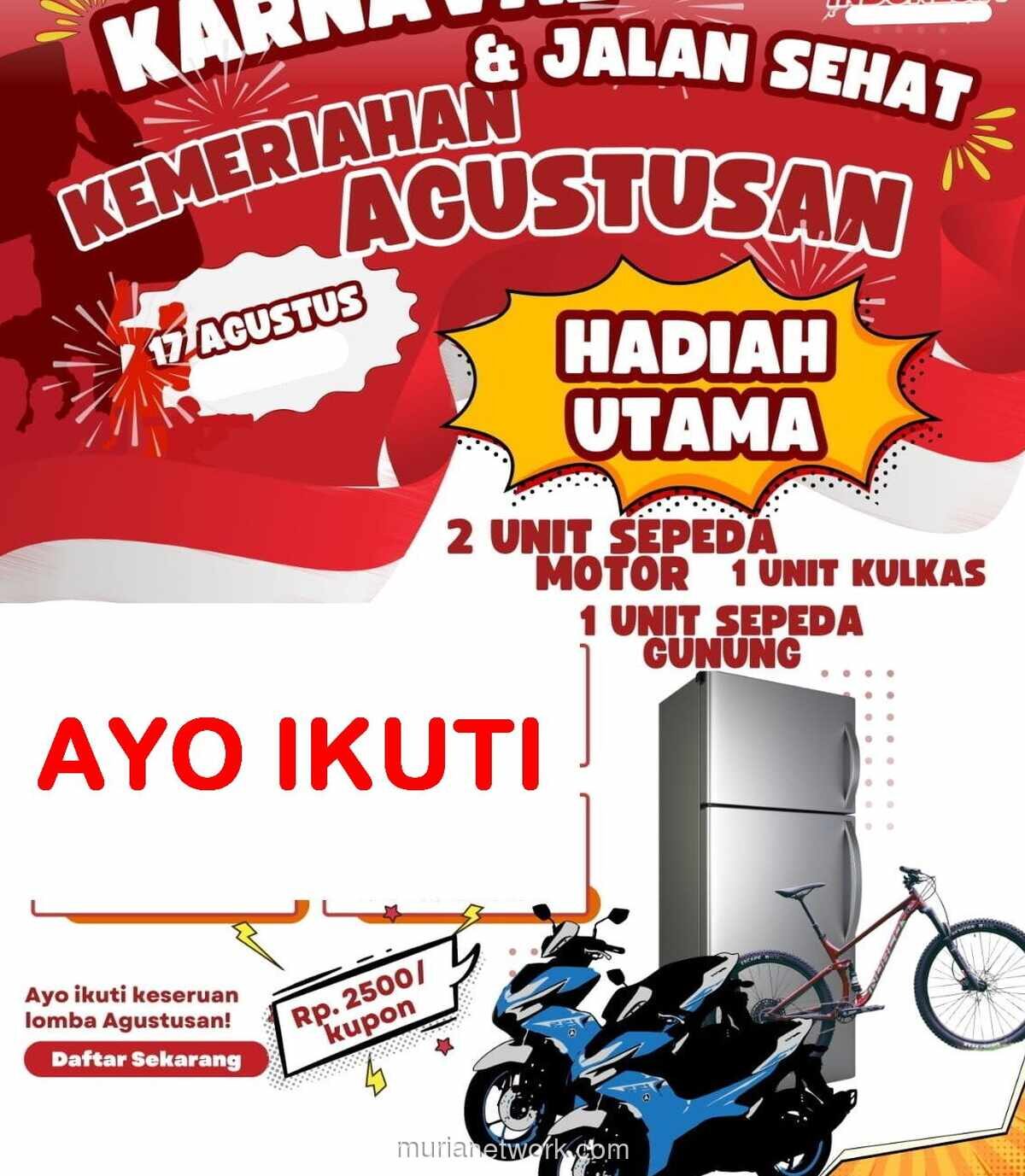Uang Pendaftaran Lomba Boleh untuk Konsumsi, Tak Boleh untuk Hadiah