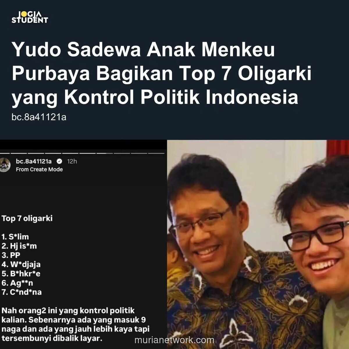 Oligarki dan Jaringannya: Hambatan Struktural bagi Kemajuan Indonesia