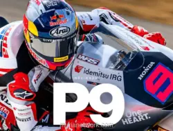 Veda Ega Pratama Finis Kesembilan di Moto3 Inggris Usai Balapan Penuh Drama