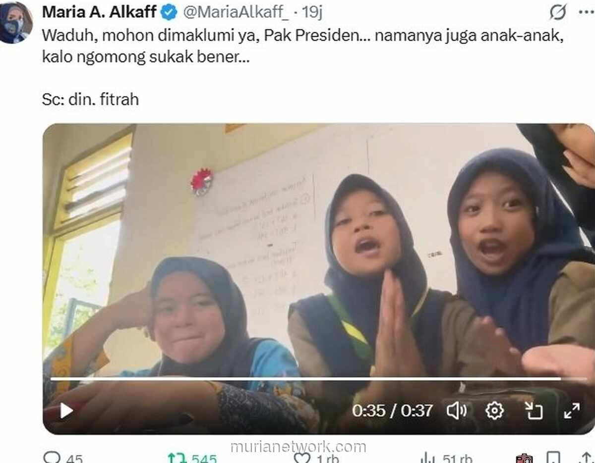 Pesan Murid untuk Presiden Prabowo: Naikkan Gaji Guru di Bawah UMR