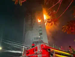 Kebakaran Melanda Gedung Bapenda DKI Jakarta, Lantai 11-16 Terbakar