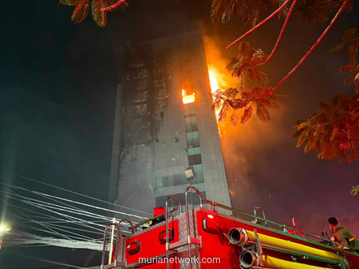 Kebakaran Melanda Gedung Bapenda DKI Jakarta, Lantai 11-16 Terbakar