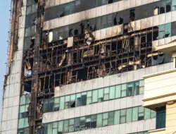 Gedung Bapenda DKI Terbakar, Satu Pekerja Dievakuasi dari Lantai 16