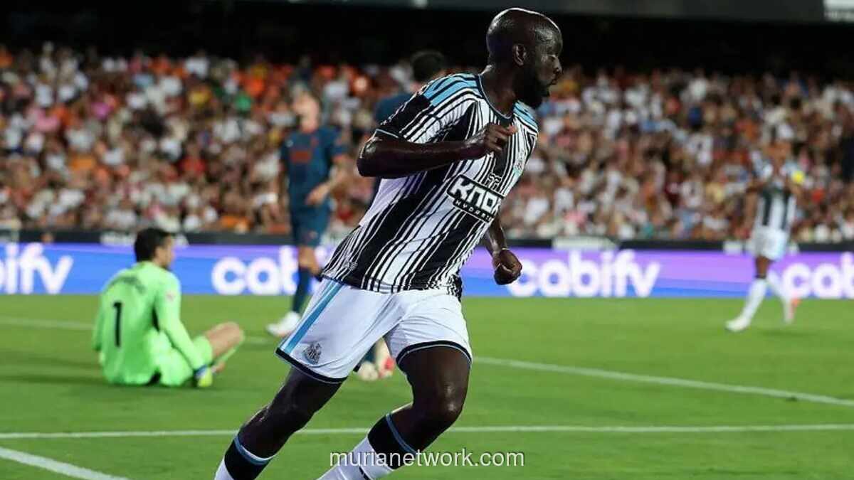 Dua Gol Wissa Bawa Newcastle Taklukkan Valencia di Laga Uji Coba